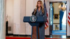 Melania Trump: ‘I never had a relationship with Epstein’