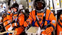 ‘We go for all humanity’ – emotional moment as Artemis II blasts off