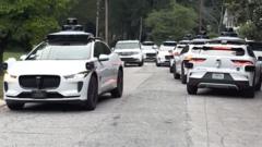 Waymo driverless cars become trapped in Atlanta suburb after glitch