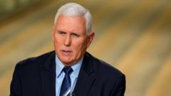 Pence calls Trump’s ‘anti-weaponisation’ fund ‘deeply offensive’ and says it should be dropped
