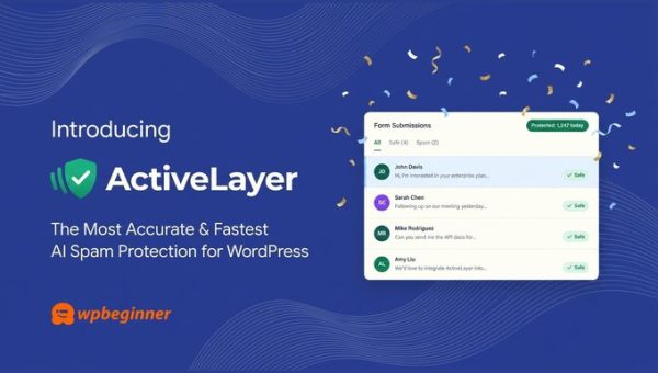 Introducing ActiveLayer: AI-Powered Spam Protection for WordPress