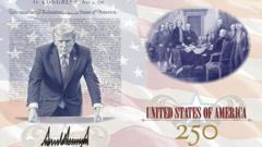 Trump’s face is added to select US passports for America’s 250th birthday