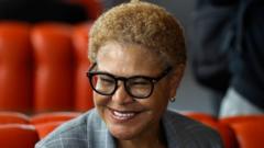 Los Angeles Mayor Karen Bass advances to run-off in race to run California’s biggest city