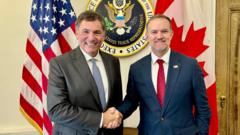 Canada and US say they are finalising a trade deal