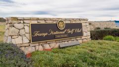 Armed man arrested near Trump’s golf course ahead of president’s visit