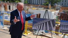 Trump asks US Supreme Court to allow ballroom work to continue