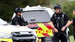 Five arrested as counter-terror police investigate major incident near UK airbase used by US forces