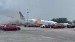 Watch: Amazon cargo plane overshoots runway at Miami airport