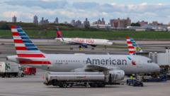 Flights at major US airports delayed after cable cut by construction workers