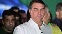 Confusion about Flávio Bolsonaro’s whereabouts as Argentina says he flew to Ecuador