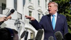 Trump says ‘threat’ led US to pull bombers from RAF Fairford
