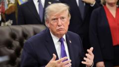 Trump says ‘some’ munitions are low as Iran war grinds on